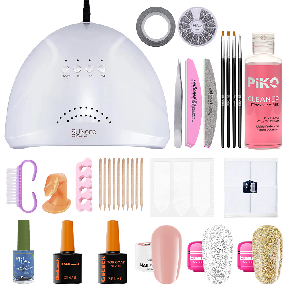 Kit Ricostruzione Unghie Con Lampada E Fresa - Foto 7